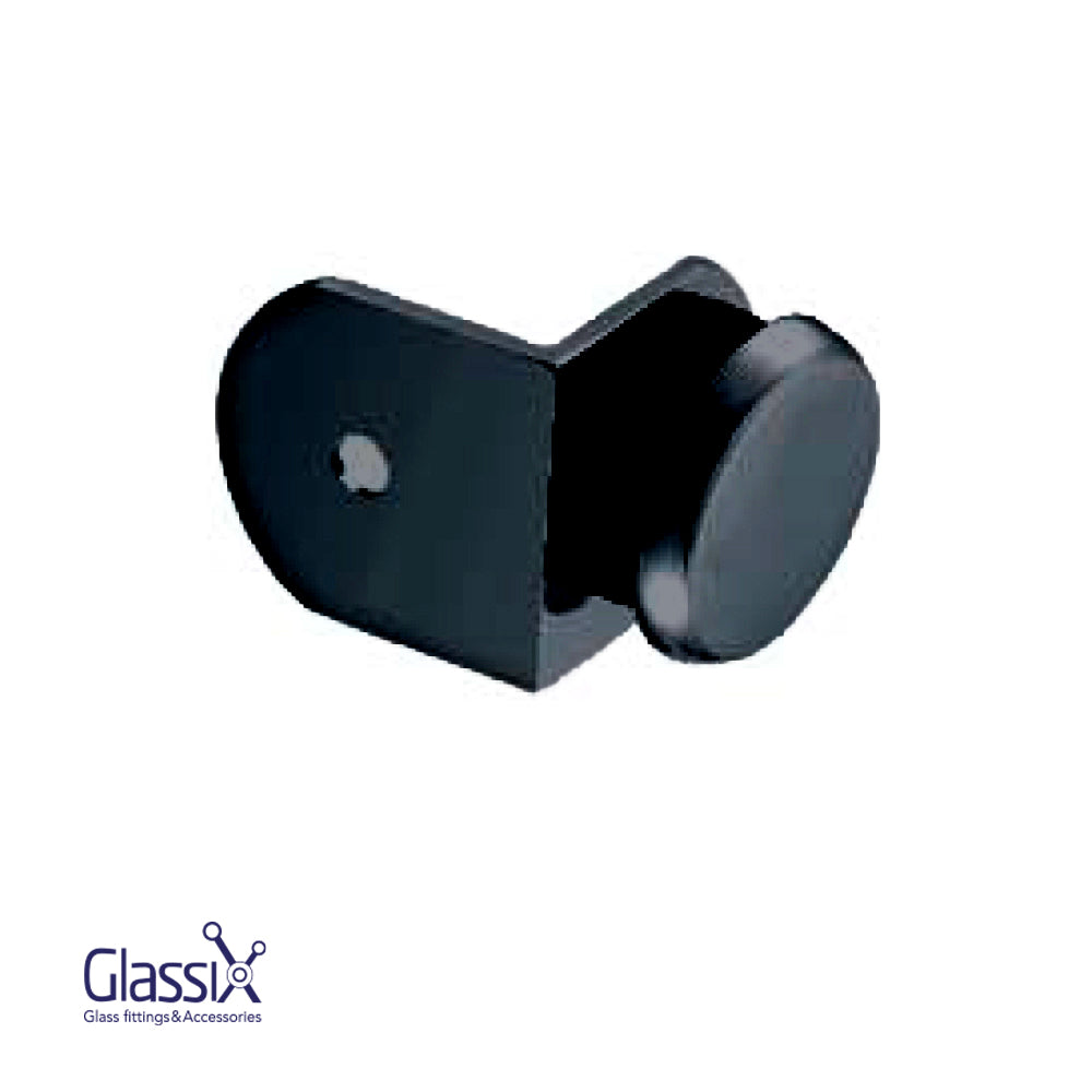 زاوية 90 ز/ح دائرى اسود مط GLASSIX (A13216)
