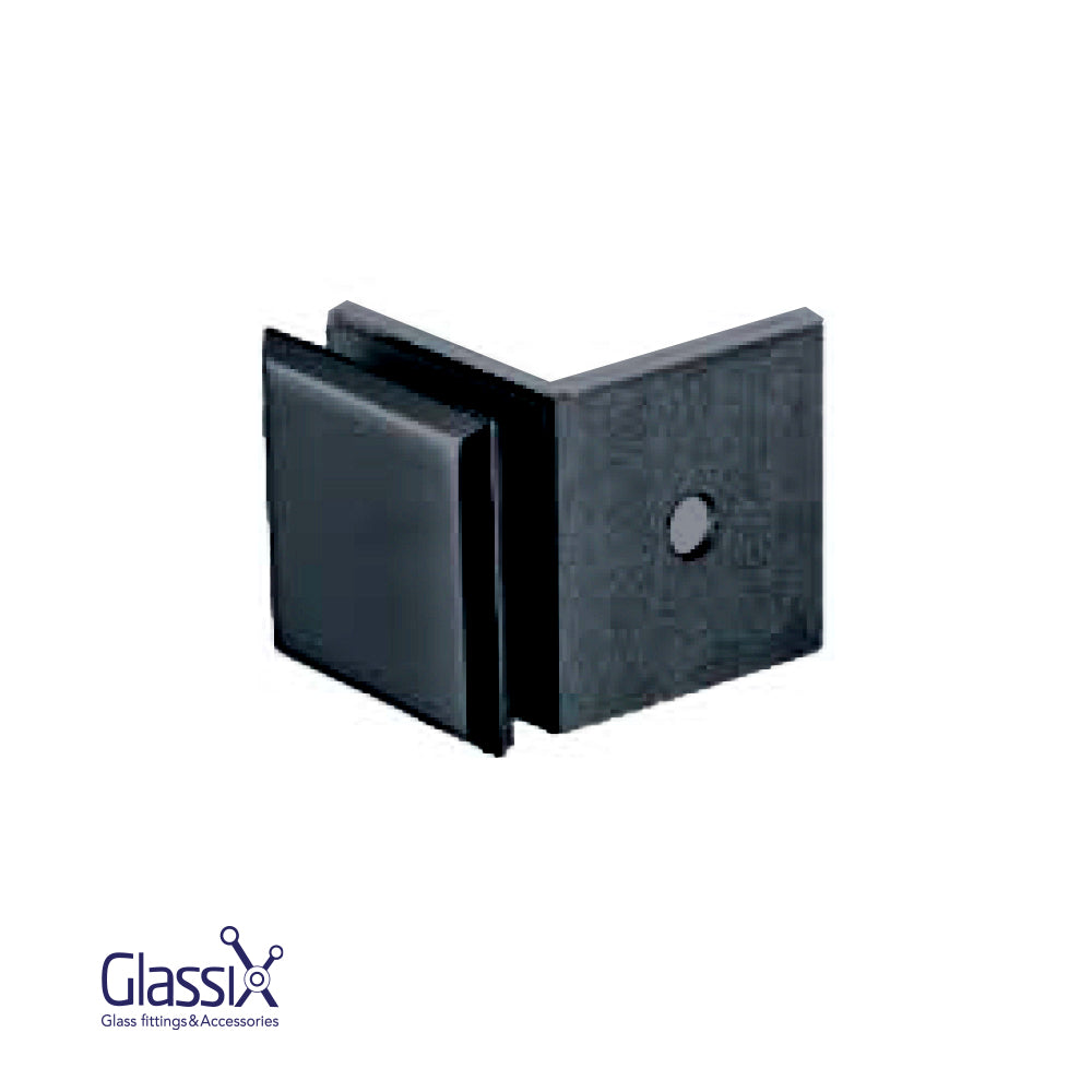 زاوية ز/ح ستانليس 304 اسود مط GLASSIX (A14004)