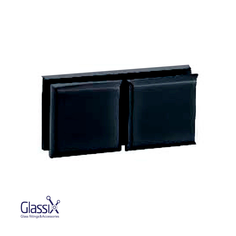 زاوية ستانليس ز/ز 180 304 اسود مط GLASSIX (A14206)