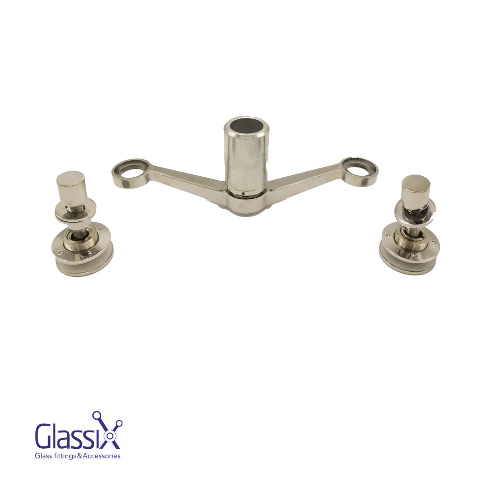 سبايدر ثنائى على ماسورة GLASSIXاخرام 25 180 304 (A18305)