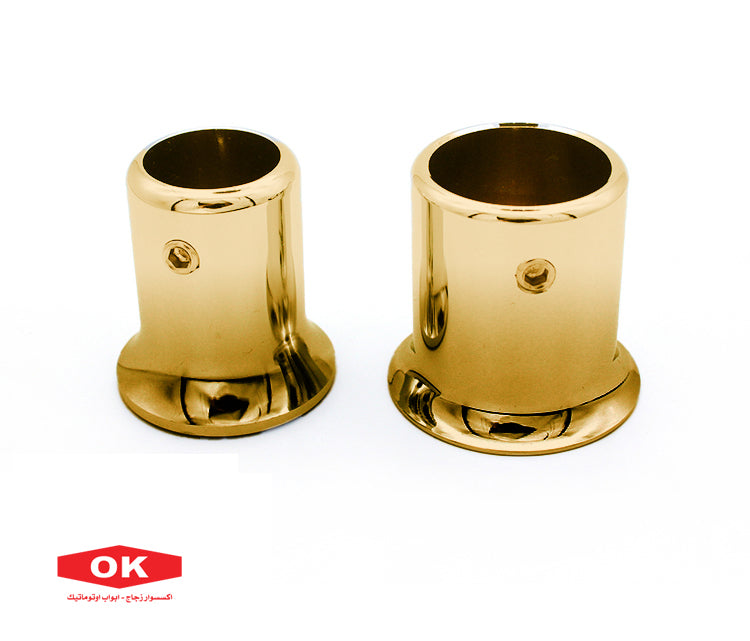 فلانشة شاور زنك قطر25 ذهبي OK (A4420)