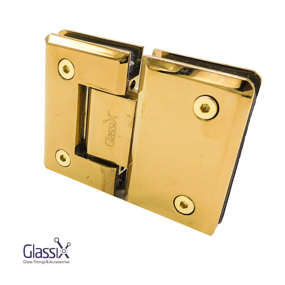 مفصلة شاورGLASSIX زنك ز/ز 180 ذهبي (A5904)