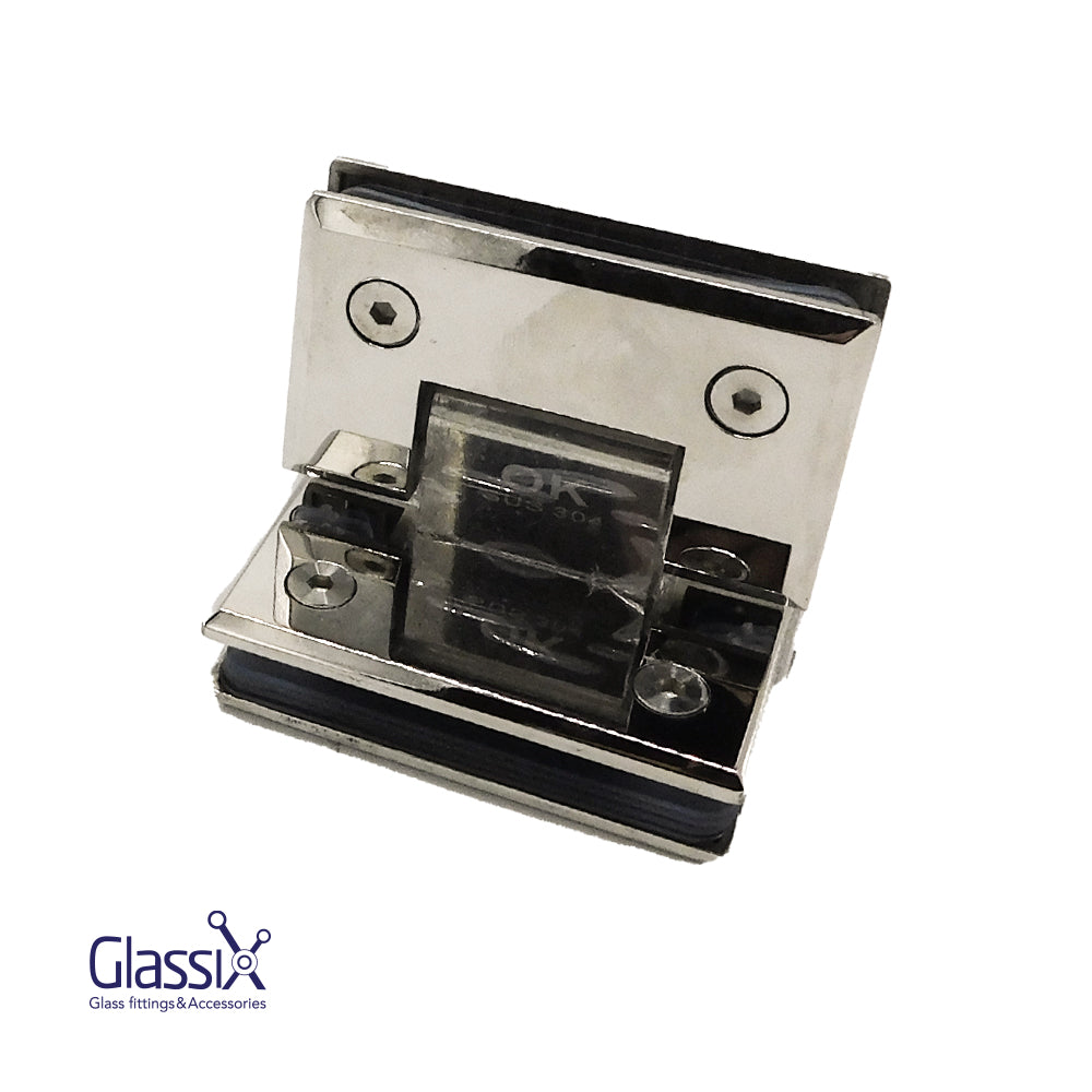 مفصلة شاورGLASSIX عدلة ستانليس ز/ز 90 لامع 304 (A6403)